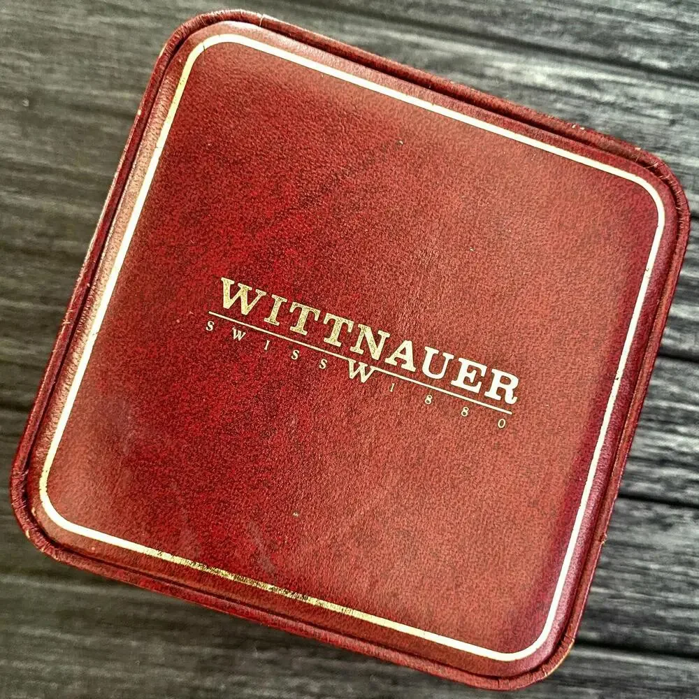 Vintage Wittnauer Mens Watch Swiss Gold In Box New Battery‎